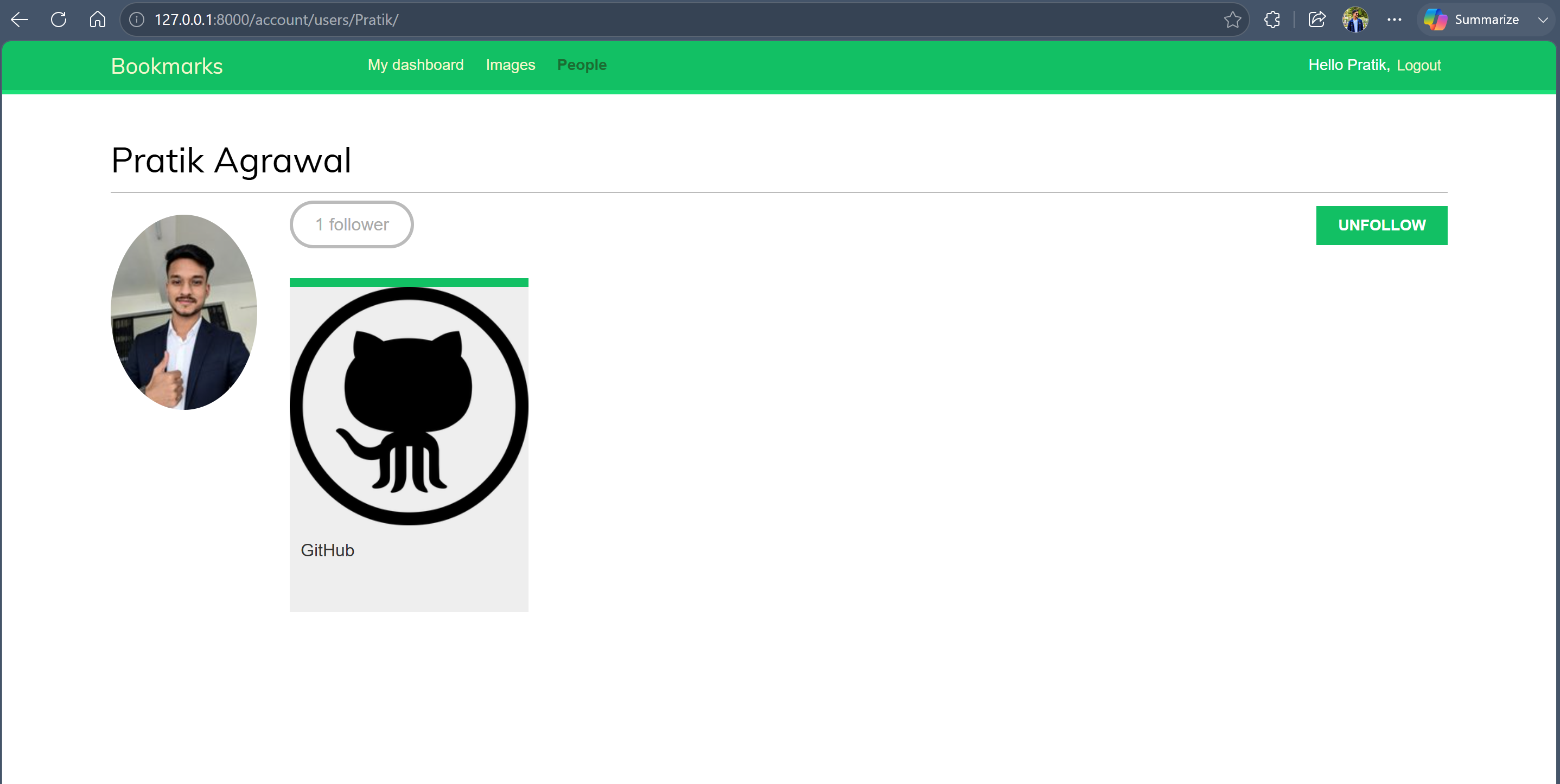 Social Image Sharing Website